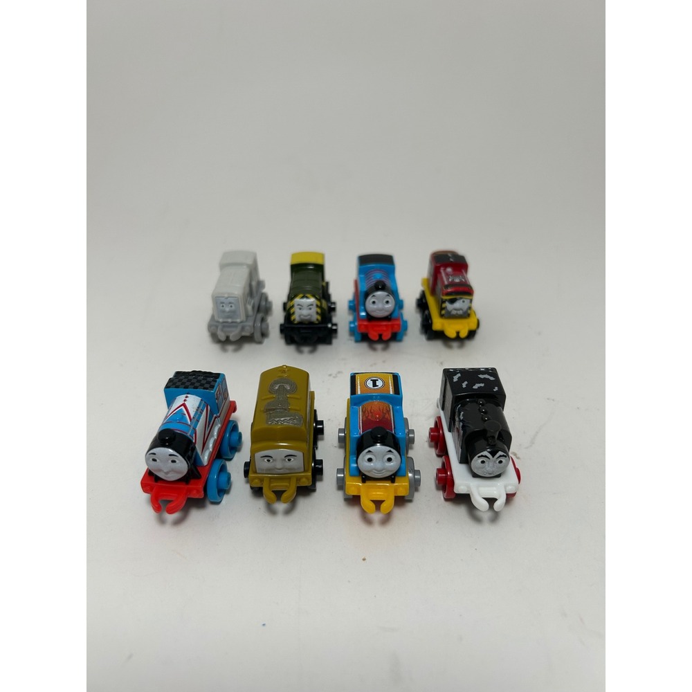 Fisher Price Thomas & Friends Minis‎ Train Lot of 8 Pirate Vampire Racing Thomas